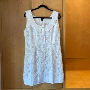 Anthropologie Vineet Bahl Lace Collared Dress